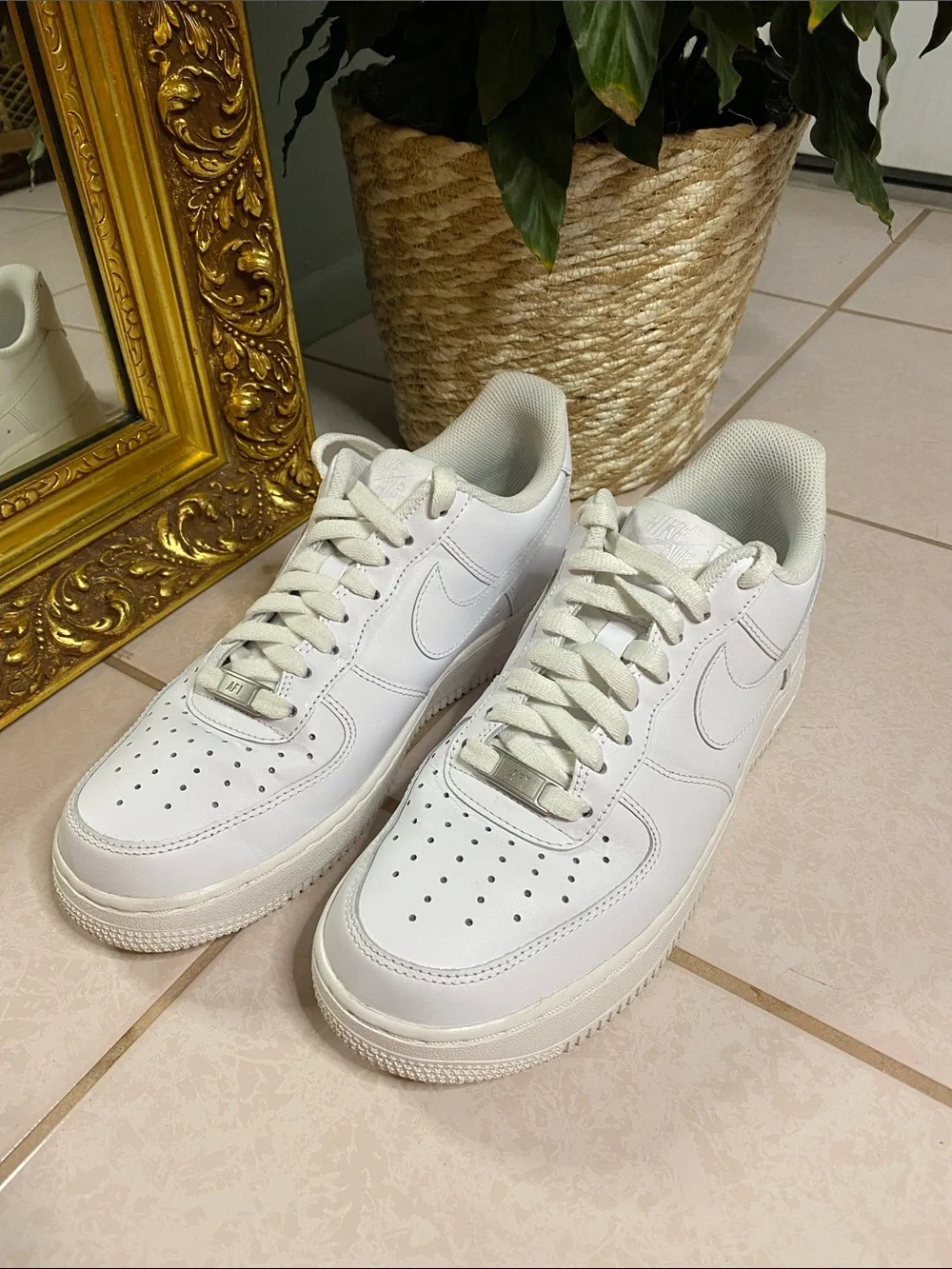 Nike all white